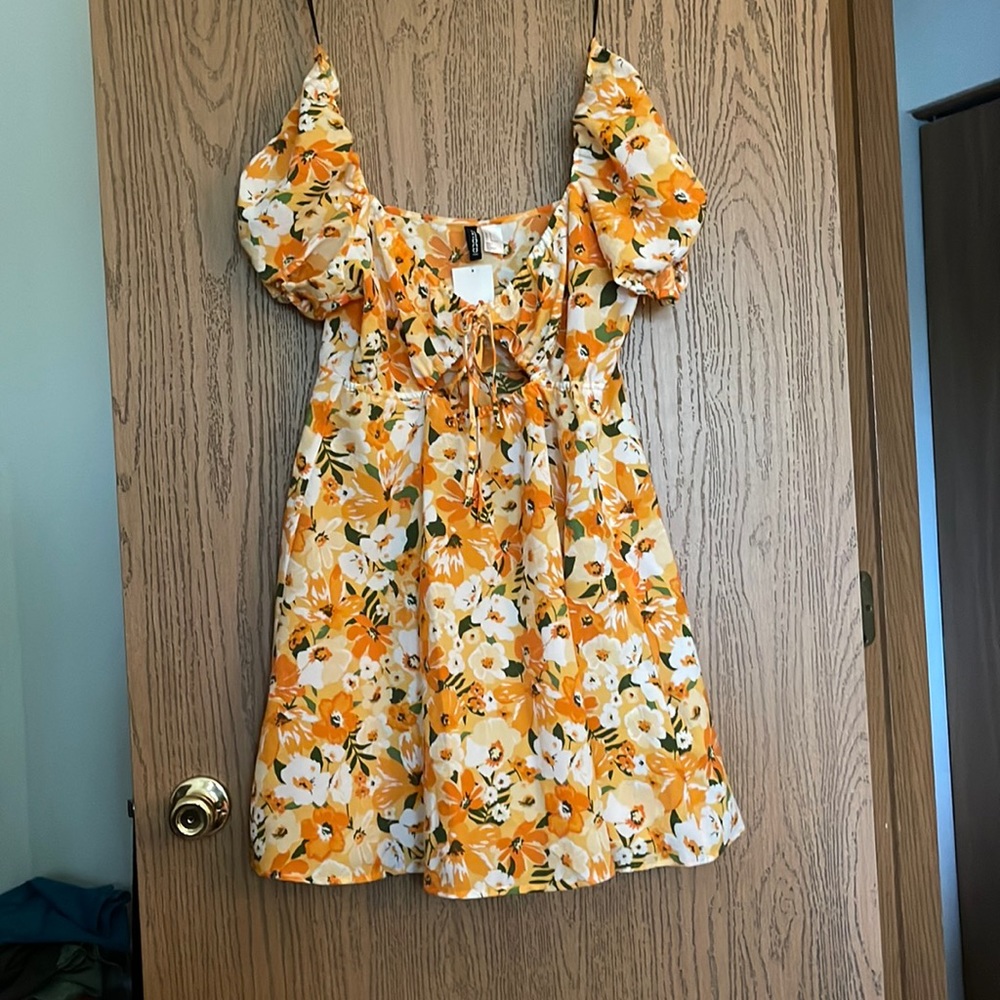Flower Print Dress